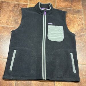 Patagonia Black Synchilla Fleece Vest